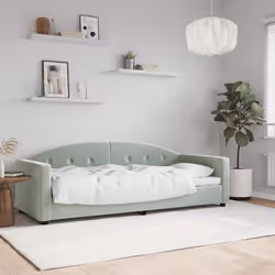VidaXL 354129 canapé lit sofa Gris