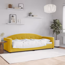 VidaXL 354134 canapé lit sofa Jaune