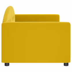 VidaXL 354134 canapé lit sofa Jaune - Vue supplémentaire 4