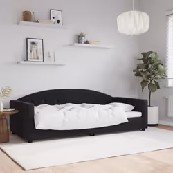 VidaXL 354140 canapé lit sofa Noir