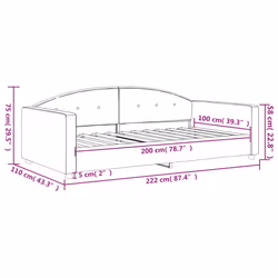 VidaXL 354145 canapé lit sofa Vert - Vue supplémentaire 8