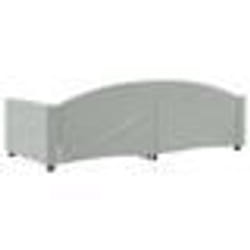 vidaXL Lit de repos sans matelas gris clair 90x190 cm velours - 90 x 190 cm