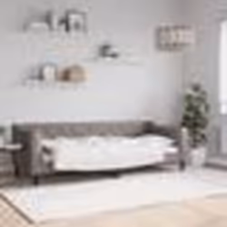 vidaXL Lit de repos sans matelas taupe 80x200 cm tissu - 80 x 200 cm