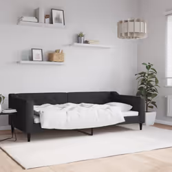 VidaXL 354163 canapé lit sofa Noir