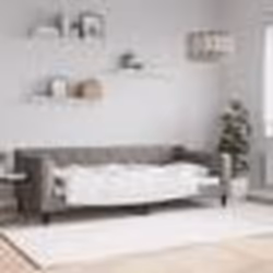 vidaXL Lit de repos sans matelas taupe 90x200 cm tissu - 180 x 200 cm