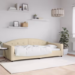 VidaXL 354192 canapé lit sofa Crème