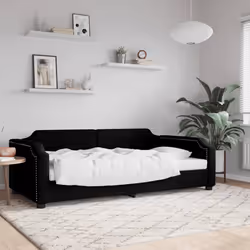 VidaXL 354207 canapé lit sofa Noir