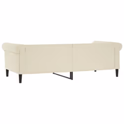 VidaXL 354224 canapé lit sofa Crème - Vue supplémentaire 5