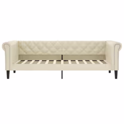 VidaXL 354232 canapé lit sofa Crème