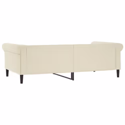 VidaXL 354232 canapé lit sofa Crème - Vue supplémentaire 5