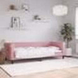 vidaXL Lit de repos sans matelas rose 80x200 cm velours - 80 x 200 cm