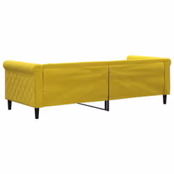VidaXL 354242 canapé lit sofa Jaune - Vue supplémentaire 5