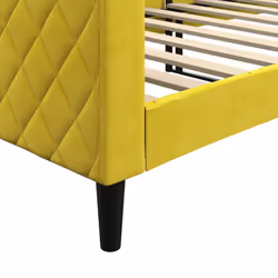 VidaXL 354242 canapé lit sofa Jaune - Vue supplémentaire 6