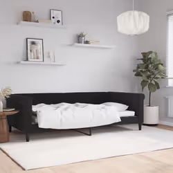 VidaXL 354255 canapé lit sofa Noir - Vue supplémentaire 2