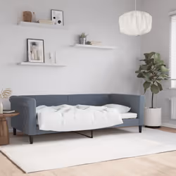 VidaXL 354258 canapé lit sofa Gris