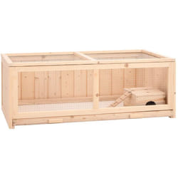 Vidaxl - Cage à hamster 104x52x38 cm bois massif de sapin