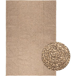 Tapis 200x290 cm aspect jute intérieur et extérieur