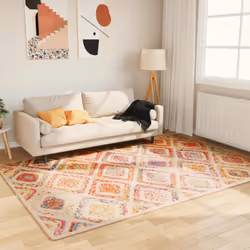 Créez une ambiance chaleureuse dans votre maison avec ce tapis distinctif ! C'est le choix parfait pour décorer votre pièce t ...