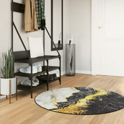 Vidaxl - Tapis lavable multicolore ø 120 cm antidérapant