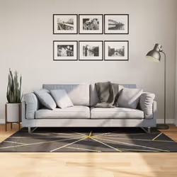 Créez une ambiance chaleureuse dans votre maison avec ce tapis distinctif ! C'est le choix parfait pour décorer votre pièce t ...