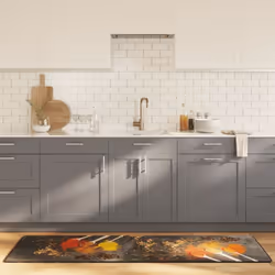Avec ses couleurs vibrantes et ses magnifiques motifs, ce tapis de cuisine ajoute une touche de sophistication et de modernit ...