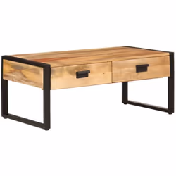Vous cherchez une table basse pour vos loisirs ? Ne cherchez pas plus loin que cette table basse en bois, qui apporte une amb ...