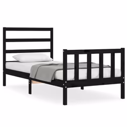 VidaXL 3191900, Noir, 1055 mm, 2,06 m, 1000 mm, 1000 x 2000 mm, 21 cm