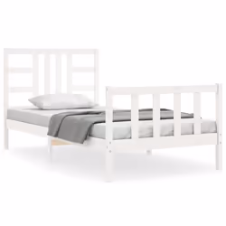 VidaXL 3191962, Blanc, 1055 mm, 2,06 m, 1000 mm, 1400 x 2000 mm, 21 cm