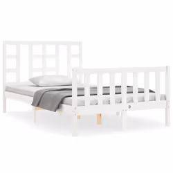 VidaXL 3191967, Blanc, 1255 mm, 2,06 m, 1000 mm, 1200 x 2000 mm, 21 cm
