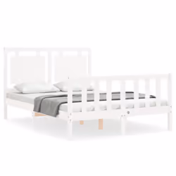 VidaXL 3192147, Blanc, 1455 mm, 195,5 cm, 1000 mm, 1400 x 1900 mm, 21 cm
