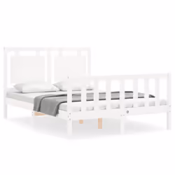 VidaXL 3192162, Blanc, 1255 mm, 2,06 m, 1000 mm, 1200 x 2000 mm, 21 cm