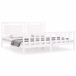 VidaXL 3192182, Blanc, 1855 mm, 2,06 m, 1000 mm, 1800 x 2000 mm, 21 cm