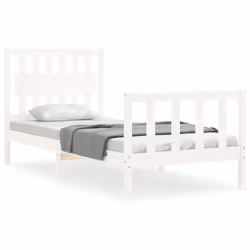 VidaXL 3192417, Blanc, 1055 mm, 2,06 m, 1000 mm, 1400 x 2000 mm, 21 cm