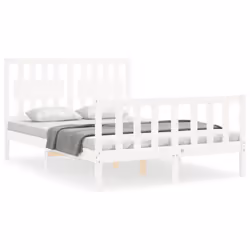 VidaXL 3192422, Blanc, 1255 mm, 2,06 m, 1000 mm, 1200 x 2000 mm, 21 cm
