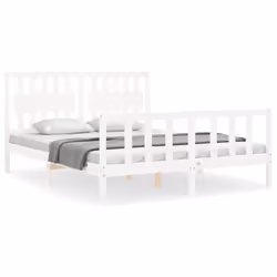 VidaXL 3192432, Blanc, 1555 mm, 2,06 m, 1000 mm, 1500 x 2000 mm, 21 cm
