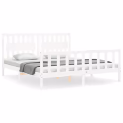 VidaXL 3192442, Blanc, 1855 mm, 2,06 m, 1000 mm, 1800 x 2000 mm, 21 cm