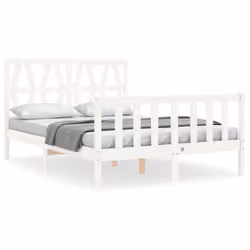 VidaXL 3192497, Blanc, 1555 mm, 2,06 m, 1000 mm, 1500 x 2000 mm, 21 cm