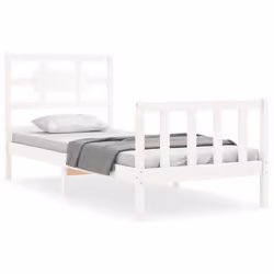 VidaXL 3192527, Blanc, 1255 mm, 195,5 cm, 1000 mm, 1200 x 1900 mm, 21 cm