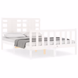 VidaXL 3192787, Blanc, 1255 mm, 195,5 cm, 1000 mm, 1200 x 1900 mm, 21 cm