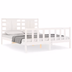 VidaXL 3192822, Blanc, 1555 mm, 2,06 m, 1000 mm, 1500 x 2000 mm, 21 cm