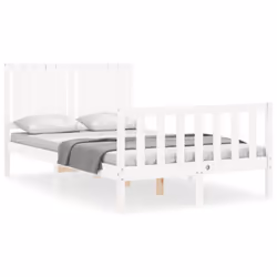 VidaXL 3192917, Blanc, 1255 mm, 195,5 cm, 1000 mm, 1200 x 1900 mm, 21 cm