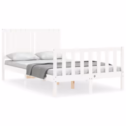 VidaXL 3192942, Blanc, 1255 mm, 2,06 m, 1000 mm, 1200 x 2000 mm, 21 cm