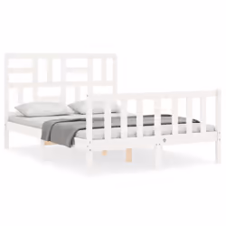 VidaXL 3193072, Blanc, 1255 mm, 2,06 m, 1040 mm, 1200 x 2000 mm, 21 cm