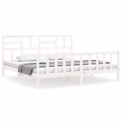 VidaXL 3193097, Blanc, 2055 mm, 2,06 m, 1040 mm, 2000 x 2000 mm, 21 cm