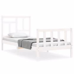 VidaXL 3193112, Blanc, 1255 mm, 195,5 cm, 1000 mm, 1200 x 1900 mm, 21 cm