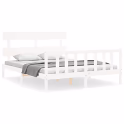 VidaXL 3193282, Blanc, 1655 mm, 2,06 m, 810 mm, 1600 x 2000 mm, 21 cm