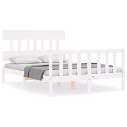 VidaXL 3193307, Blanc, 1255 mm, 195,5 cm, 810 mm, 1200 x 1900 mm, 21 cm