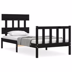 VidaXL 3193330, Noir, 1055 mm, 2,06 m, 810 mm, 1000 x 2000 mm, 21 cm