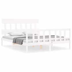 VidaXL 3193352, Blanc, 1855 mm, 2,06 m, 810 mm, 1800 x 2000 mm, 21 cm