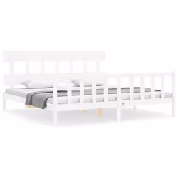 VidaXL 3193357, Blanc, 2055 mm, 2,06 m, 810 mm, 2000 x 2000 mm, 21 cm